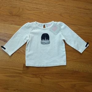 NWT Janie and Jack Paris Shirt 3-6M